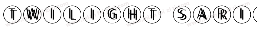 Twilight Saript字体转换